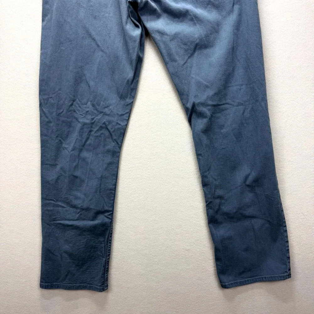 Calvin Klein Jeans Chino Mens 36x34 Blue Stretch All Day Street Comfort Straight